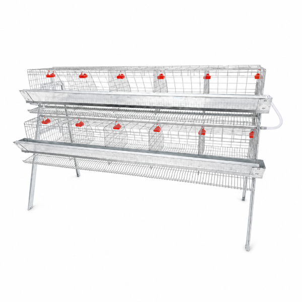 2-Tier Laying Cages - Image 2